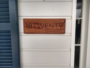 custom made address sign